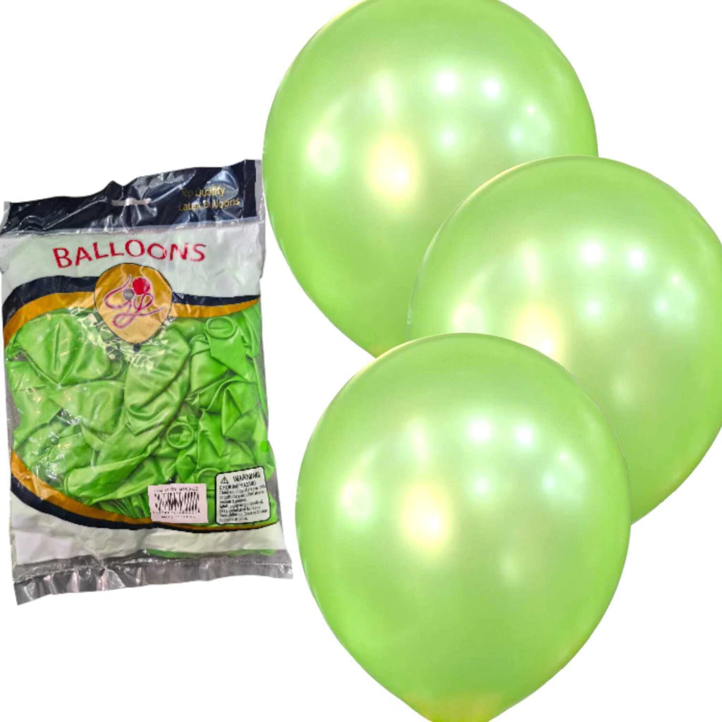 CL3-PACK DE GLOBOS LATEX DE 12 PULGADAS DE 100 UNIDADES