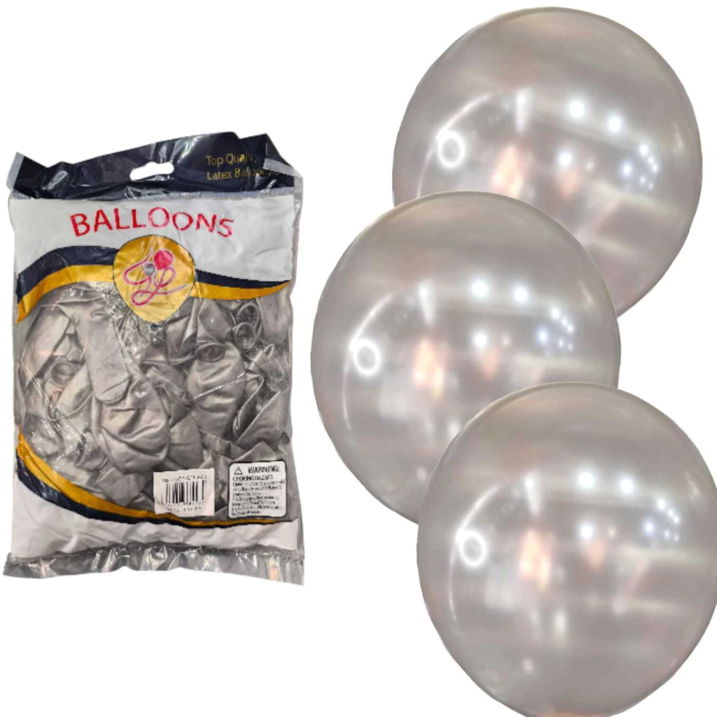 CL3-PACK DE GLOBOS LATEX DE 12 PULGADAS DE 100 UNIDADES