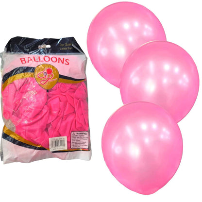 CL3-PACK DE GLOBOS LATEX DE 12 PULGADAS DE 100 UNIDADES