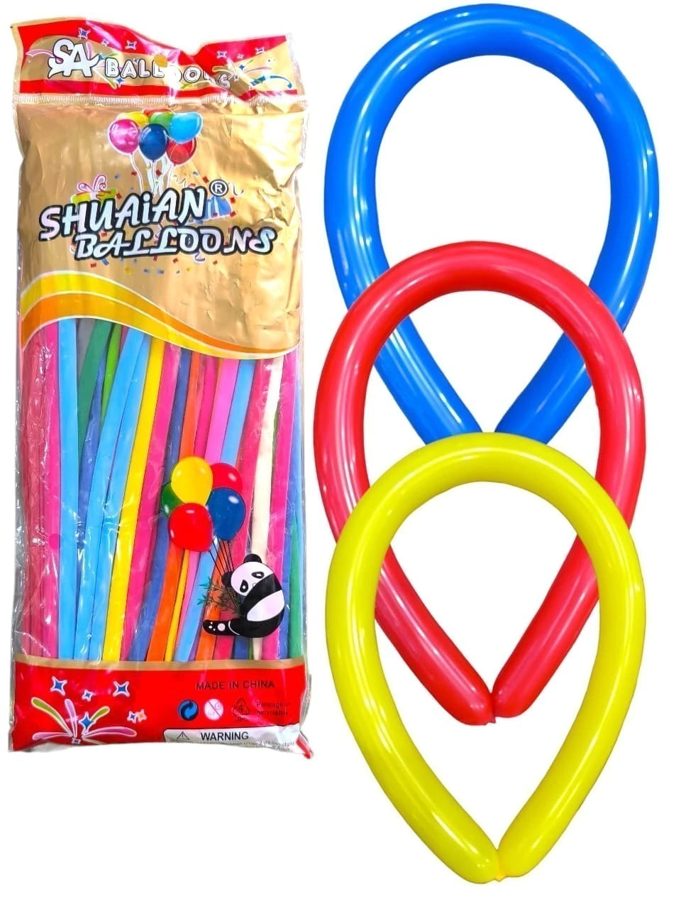 CL3-GLOBOS PARA GLOBOLOGIA 260 X100 MULTICOLOR VARIOS TONOS