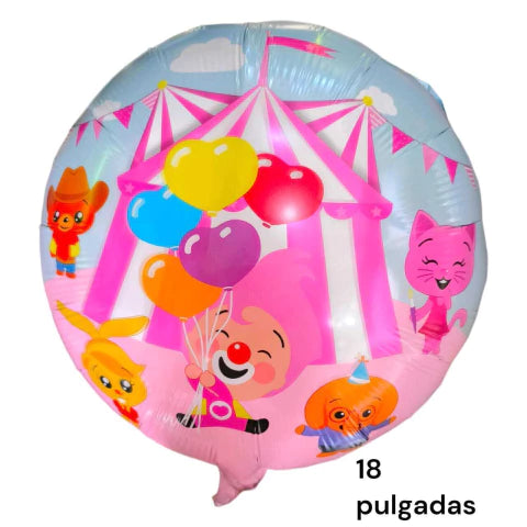 GLOBO REDONDO X10 UNIDADES PLIM PLIM