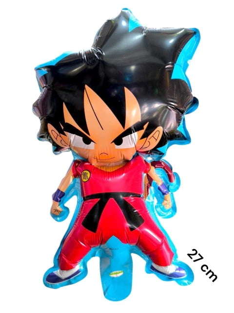 globo chico goku de 27 cm aprox x50 unidades