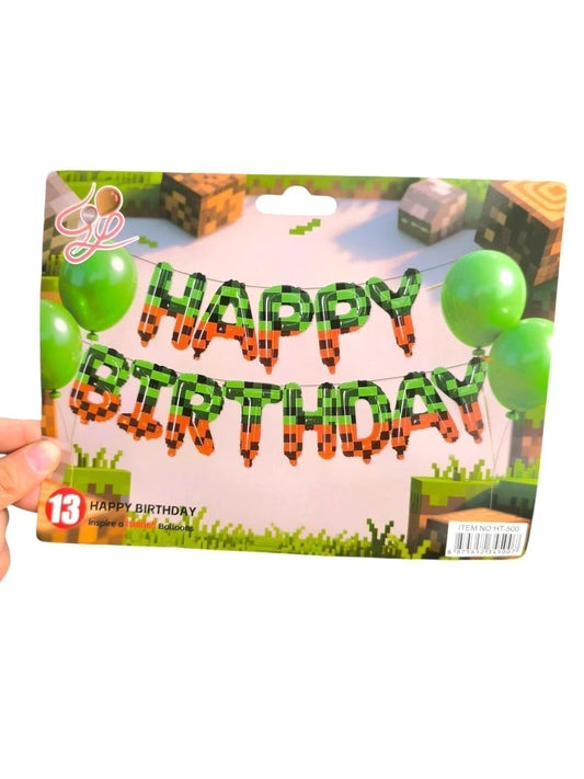 CL3-BANDERINES HAPPY BIRTHDAY TEMATICAS