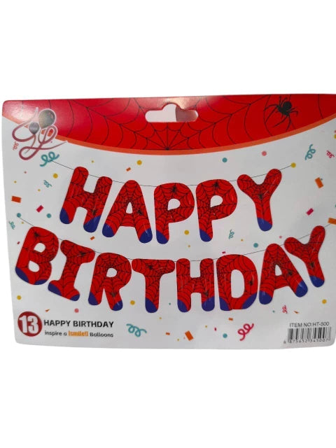 BANDERINES HAPPY BIRTHDAY TEMATICAS