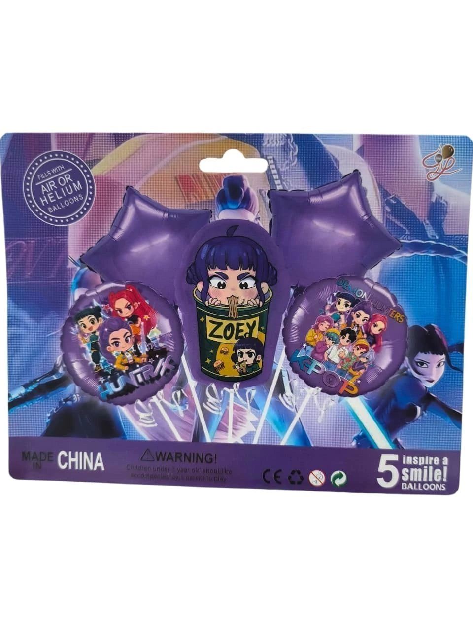 CL3-SET X5 UNIDAD DE GUERRERAS K-POP