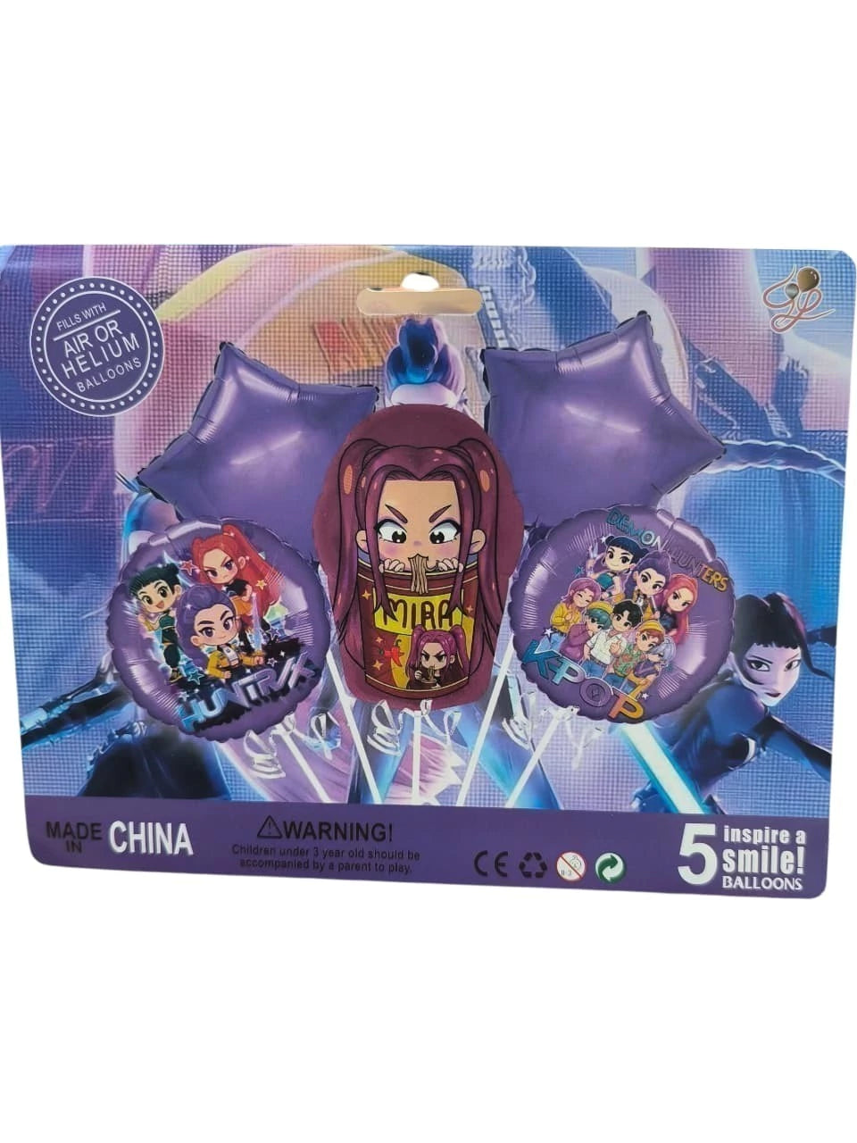 CL3-SET X5 UNIDAD DE GUERRERAS K-POP
