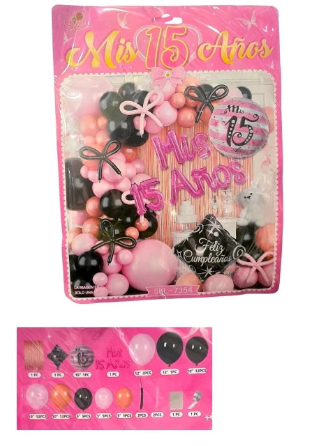 SET DE GLOBOS COMPLETO
