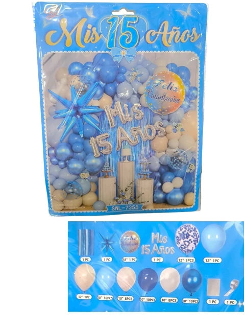 SET DE GLOBOS COMPLETO