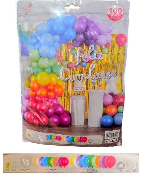 SET DE GLOBOS COMPLETO