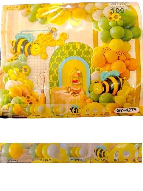 SET DE GLOBOS COMPLETO ABEJAS