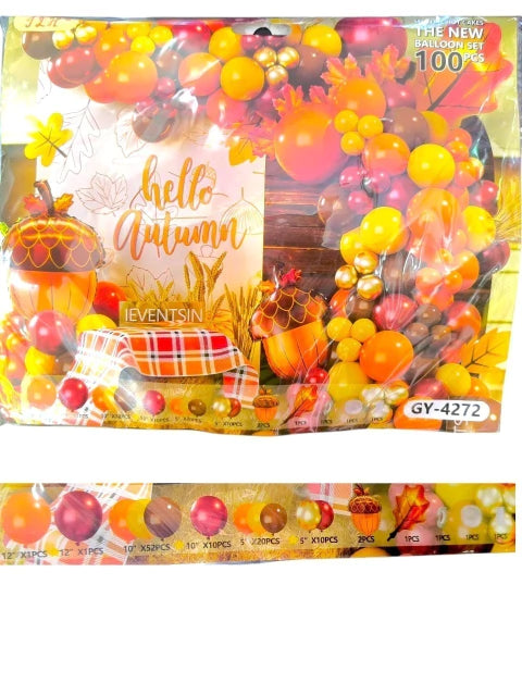 SET DE GLOBOS COMPLETO OTOÑO