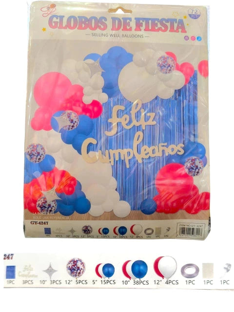 SET DE GLOBOS COMPLETO