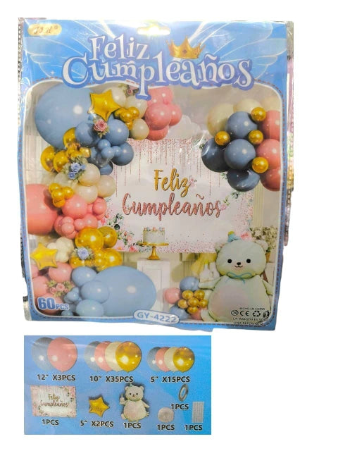 SET DE GLOBOS COMPLETO OSITO