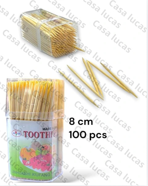 escarbadientes x100 pcs